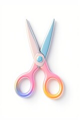 there are two pairs of scissors on a white surface