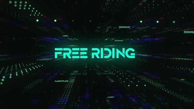 Sci-Fi Digital Economics Word Free riding
