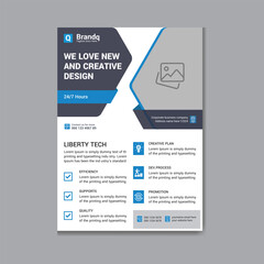 Flyer Design Template Print Ready, Poster Design, Social Media Design