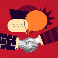 Speech Bubble Business Concept