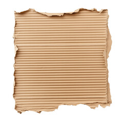 Obraz premium Piece of torn cardboard creating a textured background