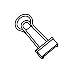 Modern Clip Line Art Vector for Logos and Icons