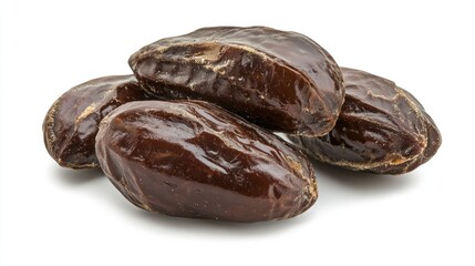 Obraz premium Boiled peanuts in shell showcasing a shiny and textured surface ideal for culinary and snack-related visuals