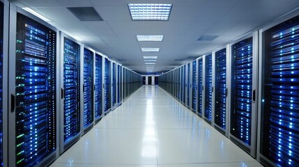Digital environment advanced technology infrastructure in modern data center operations
