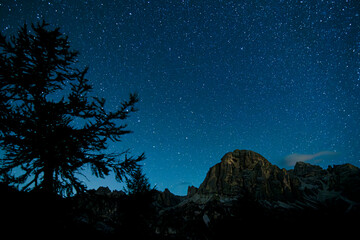 Tofana di Rozes by night © Fabrizio