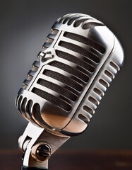retro microphone