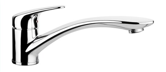 Sleek chrome kitchen water mixer featuring modern design and functionality ideal for contemporary home environments