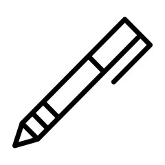 Pen Vector Line Icon Design