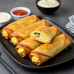 Baked Egg Rolls