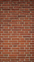 Obraz premium Red brick background pattern. Brickwork. Background of red bricks. 
