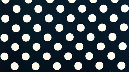 A black and white pattern of polka dots. generated using AI