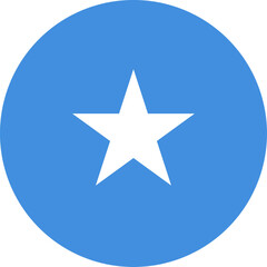 Somalia Circle Flag, Circle Flag of Somalia, Vector Images