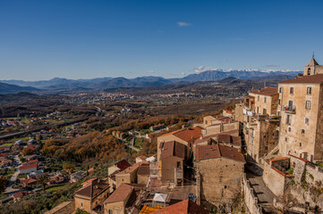 Obraz premium Pesche, Molise. The Ancient Village
