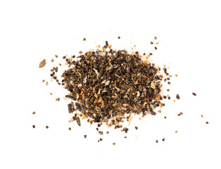 Cardamom Seeds Isolated, Dry Cardamon Cardamom Pods on White Background