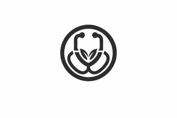 creative medical clinic icon concept 