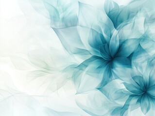 A blue flower with a white background. The flower is in the middle of the image