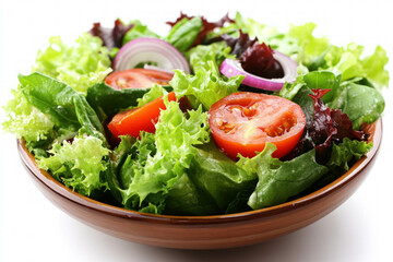 Rocket Salad Isolated