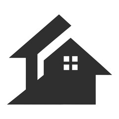 Geometric home logo vector illustration