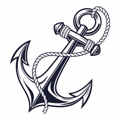 anchor with rope