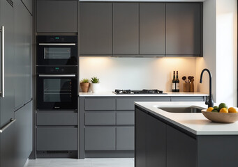 modern smart home controls appliances sleek kitchen setting ease convenience always