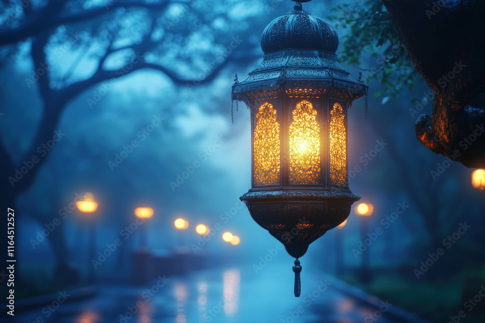 Wall mural Ramadan Lantern