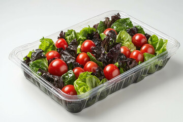 Salad In Plastic Box