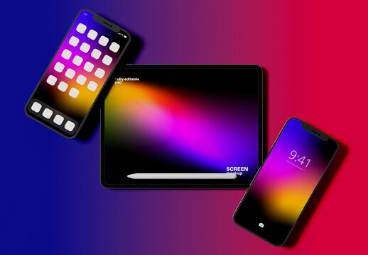 Electronic Devices Mockup