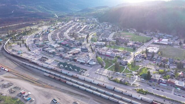 Jasper in Canada after the fire in 2024