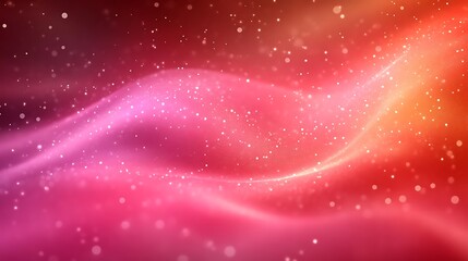 Obraz premium Abstract Pink and Orange Background with Sparkling Lights