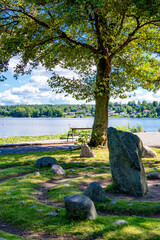 Idyllic town of Sigtuna in Sweden