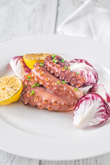 Grilled Octopus with lemon
