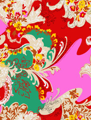 Glitch Art Horizons ; Digital Abstract Designs in high resolution