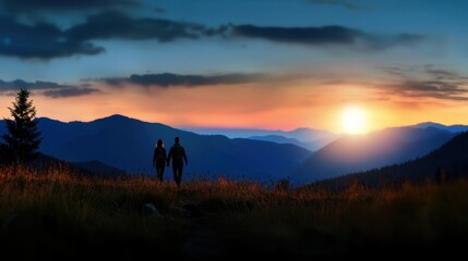 A bedroom with a bed, a lamp, and a plant