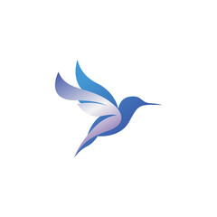 Logo design of a bird. 