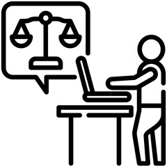 Legal Advice Icon
