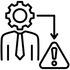 Risk Management Icon