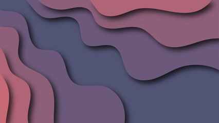  paper cut abstract background