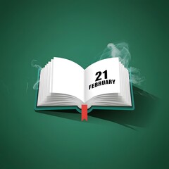 Celebrate international mother language day with cultural symbols and vibrant designs