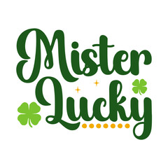 St. Patrick's Day Saying SVG  Design