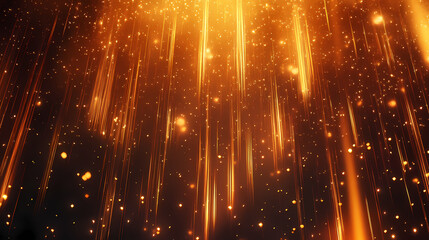 Captivating celestial curtain of pulsing aurora like lights sweeping across the cosmic canvas. Incandescence. Illustration