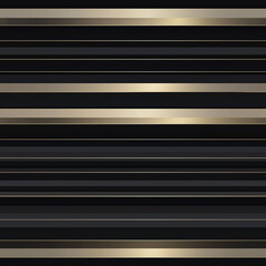 Seamless stripe subtle pattern design modern digital art black and gold color scheme minimalist environment abstract viewpoint
