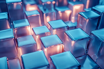 Fototapeta premium colored glass abstract background
