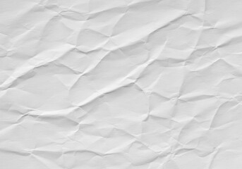 Obraz premium Abstract white modern paper wrinkle overlay, overlay effect, paper texture