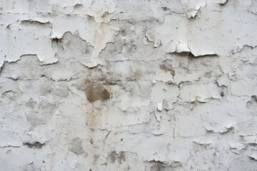 Fototapeta premium White Concrete Wall Texture: Aged Grunge Background with Rough Surface