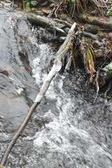 Landscapes effected by the winter.