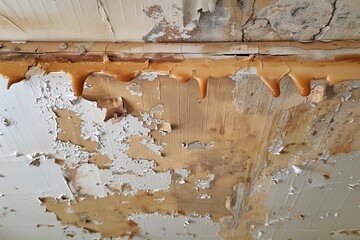 Water Leak Causes Damage to Ceiling in Home