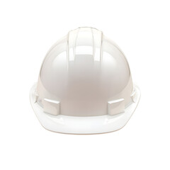 Fototapeta premium White Hard Hat Safety Helmet Construction Industry Worker Protection