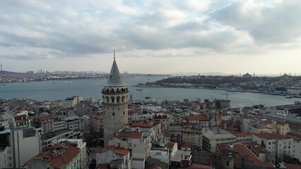 Fototapeta premium Galata Tower Scenery