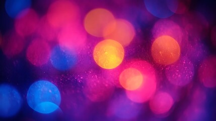 Obraz premium Abstract Colorful Bokeh Lights Background Image