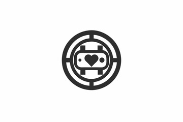 creative medical wearable device icon concept